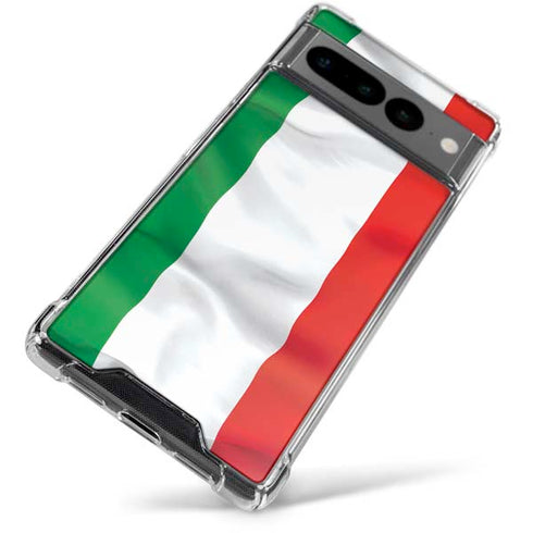 Italy Flag Google Pixel 7 Pro Clear Case